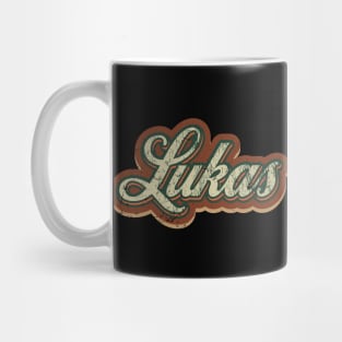 Lukas Nelson Vintage Text Mug